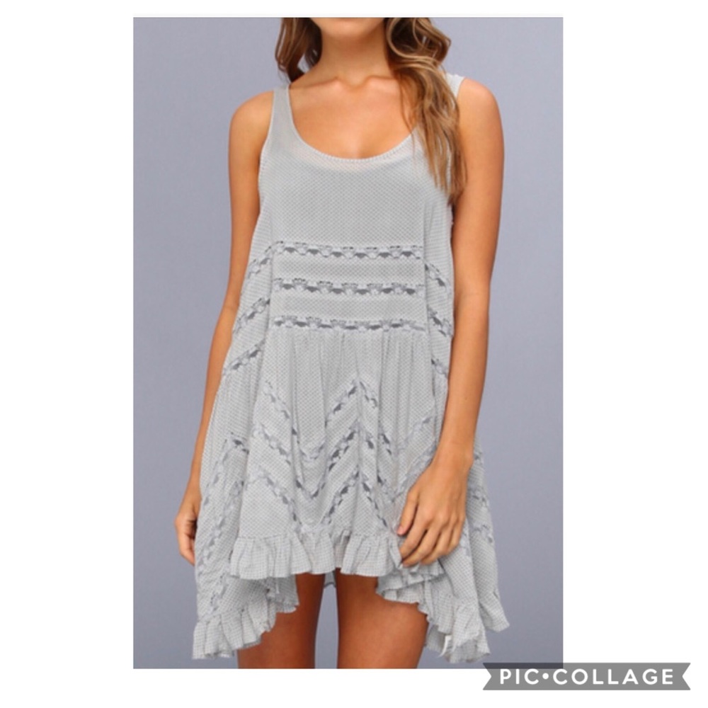 Size XS Free People Intimately Voile Lace Trapeze